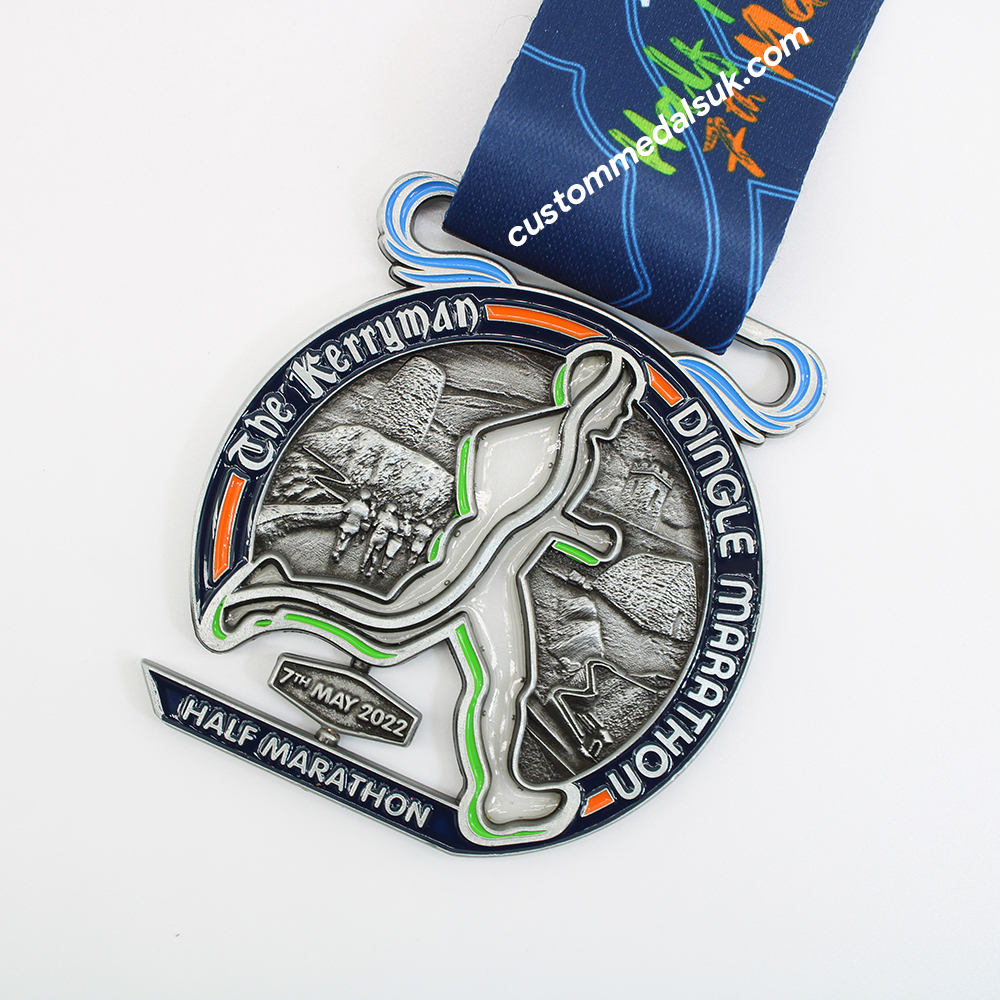 Custom Dingle Half Marathon Medals
