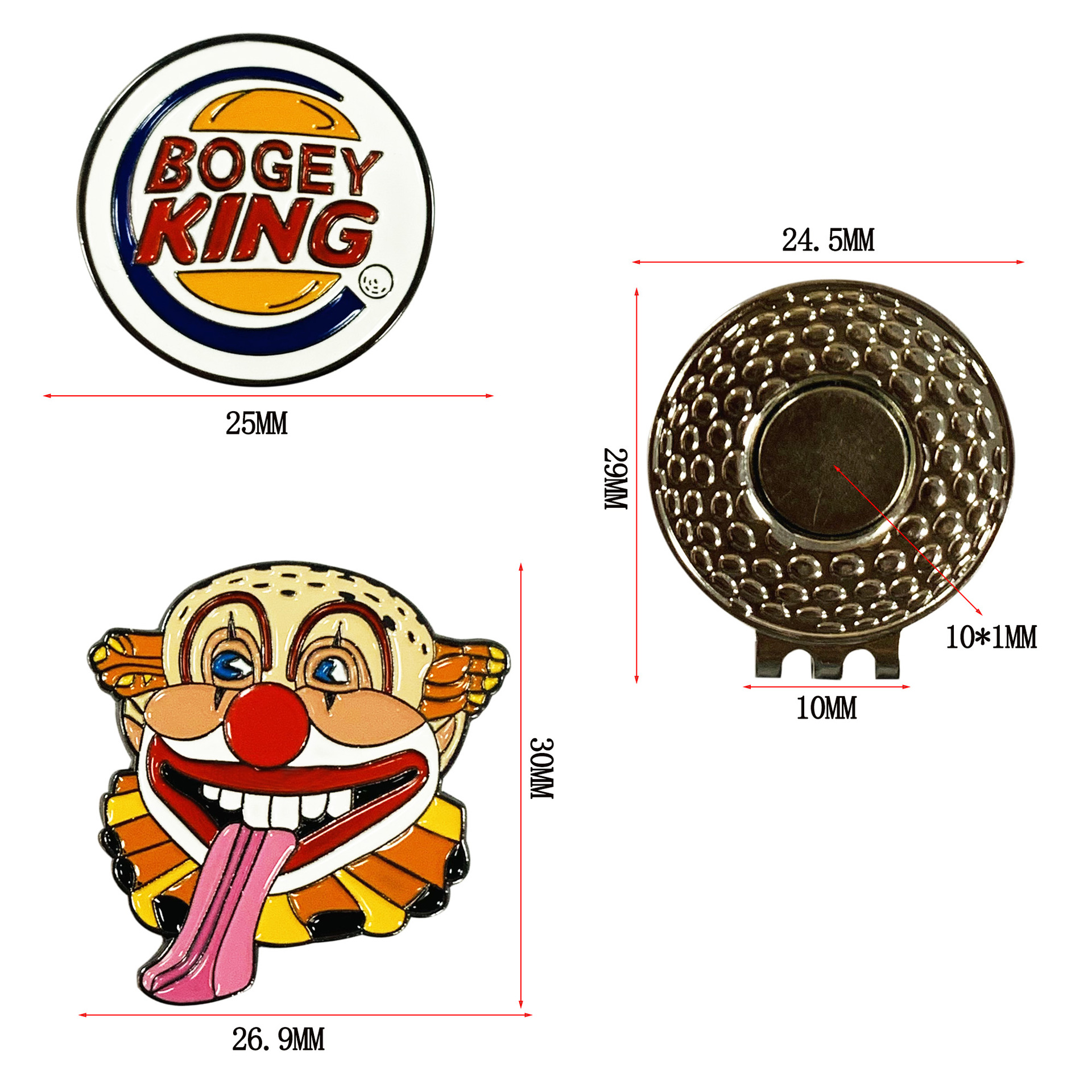 Custom Ball Marker with Hat Clips - Image 2