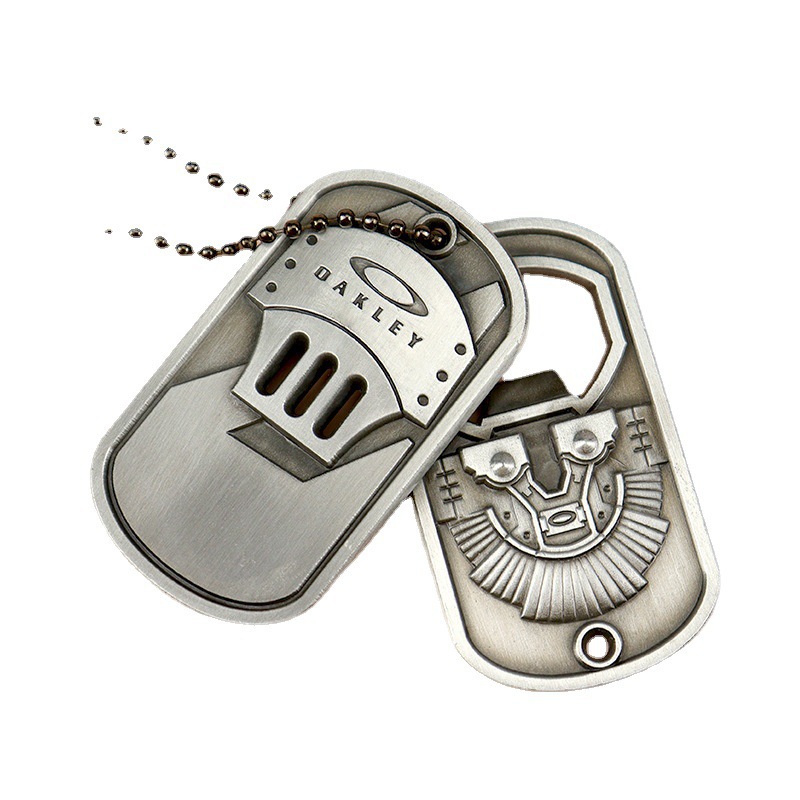Military Dog Tag Bottle Opener Necklace