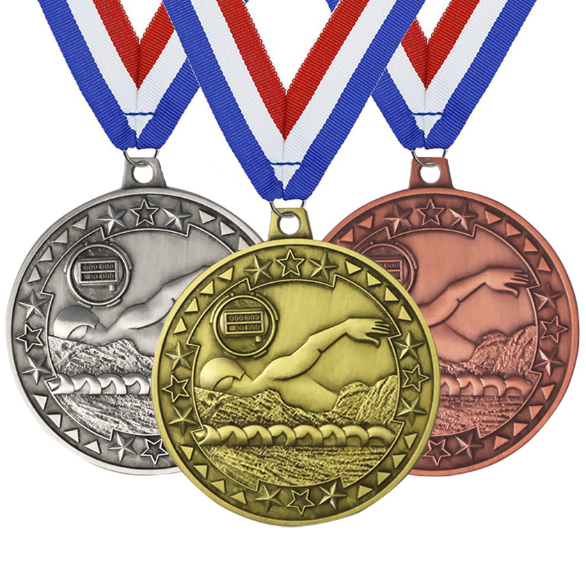 Custom Swimming Medals UK