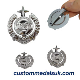 Custom Military Cap Badges